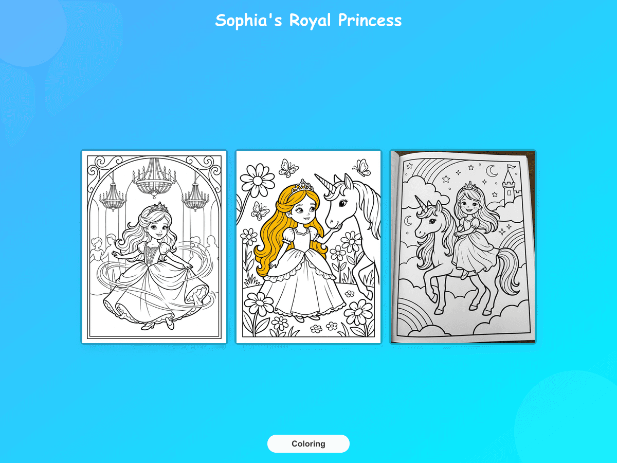 Princess Coloring