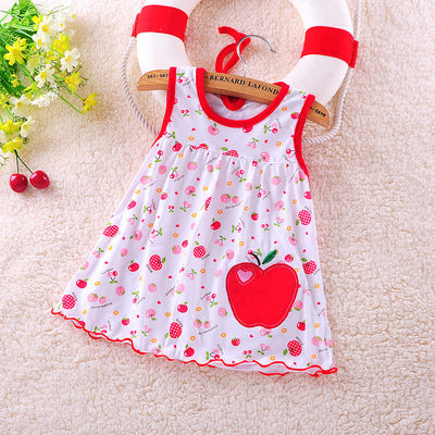 Baby Girl Cotton Princess Dress – Cute