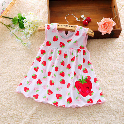Baby Girl Cotton Princess Dress – Cute