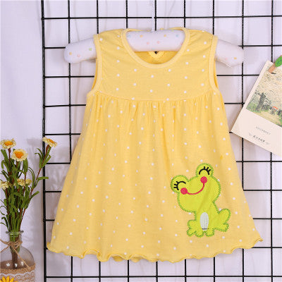 Baby Girl Cotton Princess Dress – Cute