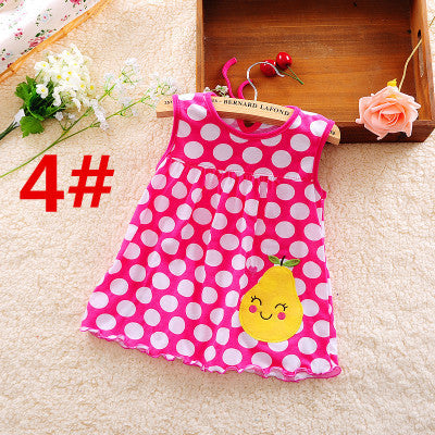 Baby Girl Cotton Princess Dress – Cute