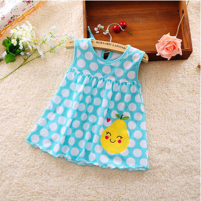 Baby Girl Cotton Princess Dress – Cute