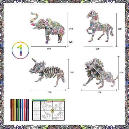 3D DIY Educational Puzzle Set