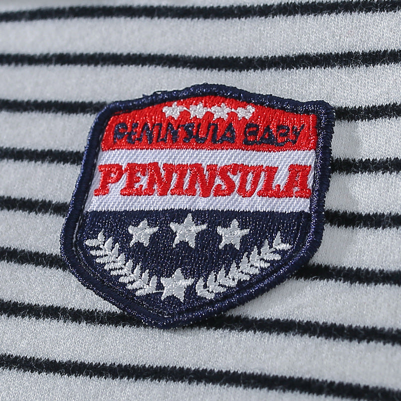 Striped Cotton Onesie
