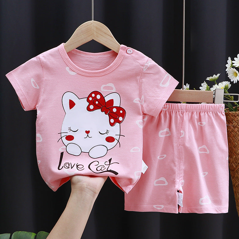 short-sleeved cotton