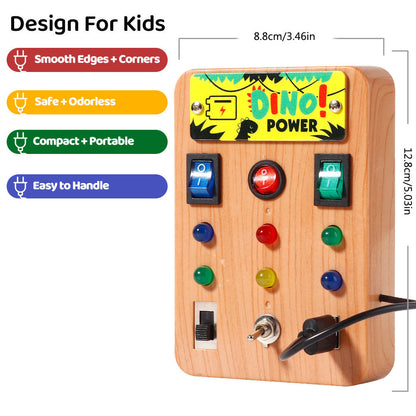 Montessori LED Light Busy Board