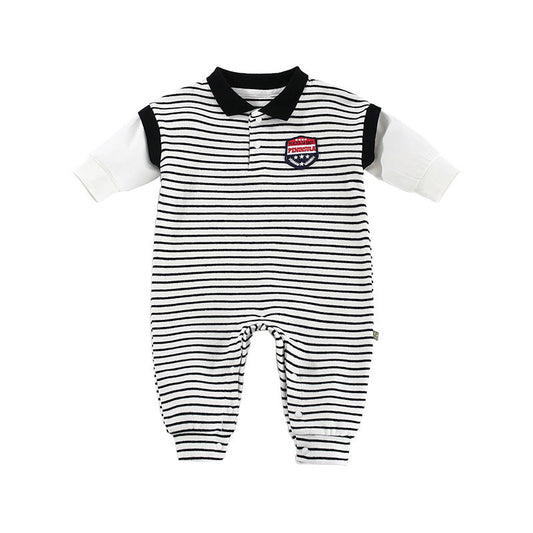 Striped Cotton Onesie