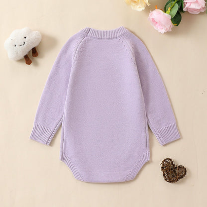 Stylish Embroidered Baby Knitwear