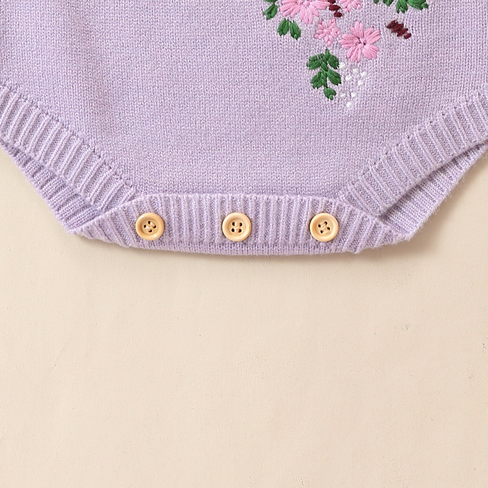 Stylish Embroidered Baby Knitwear