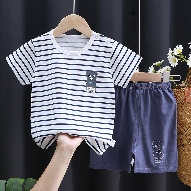 short-sleeved cotton