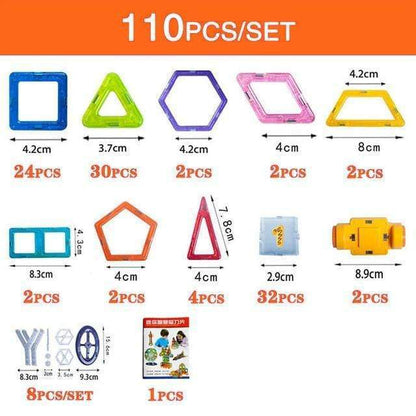 Magnetic Building Blocks DIY Construction Set