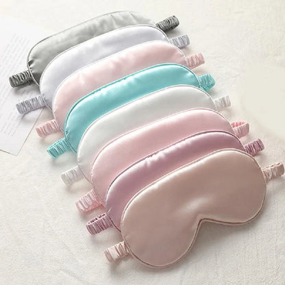 Luxury Imitated Silk Sleep Eye Mask – Ultimate Comfort & Relaxation 😴✨