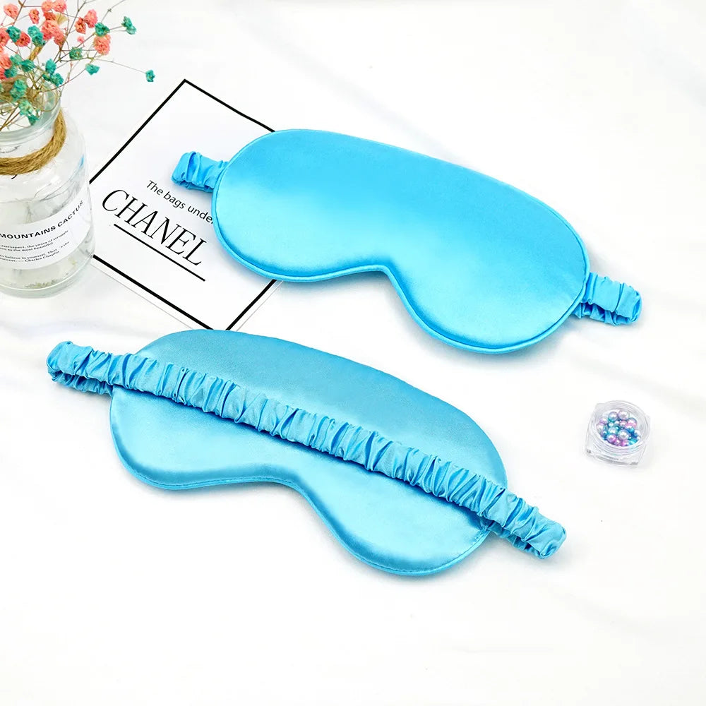 Luxury Imitated Silk Sleep Eye Mask – Ultimate Comfort & Relaxation 😴✨