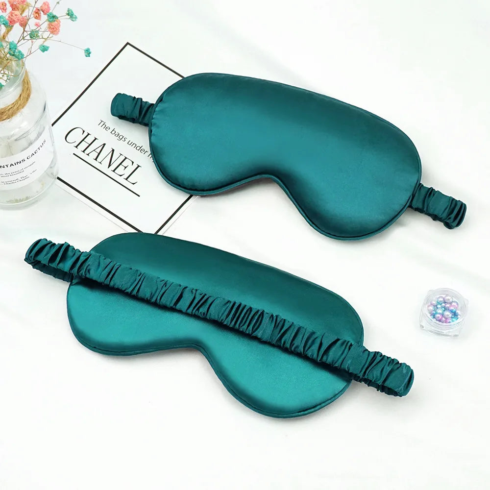 Luxury Imitated Silk Sleep Eye Mask – Ultimate Comfort & Relaxation 😴✨