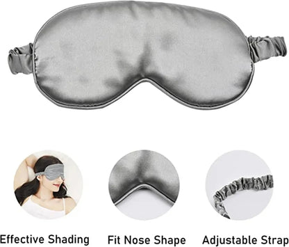 Luxury Imitated Silk Sleep Eye Mask – Ultimate Comfort & Relaxation 😴✨