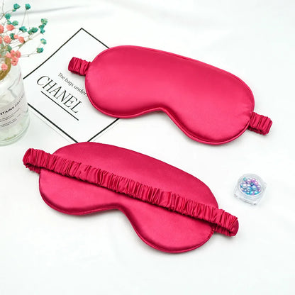 Luxury Imitated Silk Sleep Eye Mask – Ultimate Comfort & Relaxation 😴✨