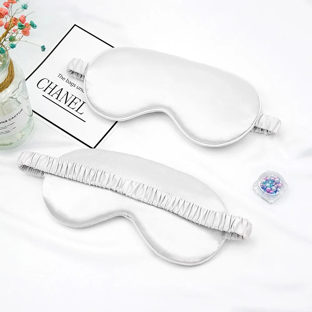 Luxury Imitated Silk Sleep Eye Mask – Ultimate Comfort & Relaxation 😴✨