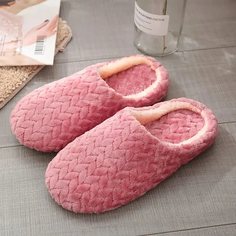 Unisex Fluffy Home Slippers – Cosy & Lightweight Indoor Comfort 🏡✨