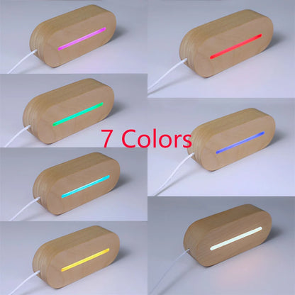 Acrylic Night Light – Personalised Photo & Text LED Lamp 💡✨