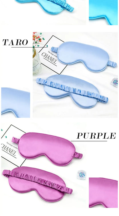 Luxury Imitated Silk Sleep Eye Mask – Ultimate Comfort & Relaxation 😴✨