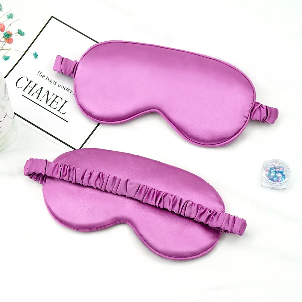 Luxury Imitated Silk Sleep Eye Mask – Ultimate Comfort & Relaxation 😴✨