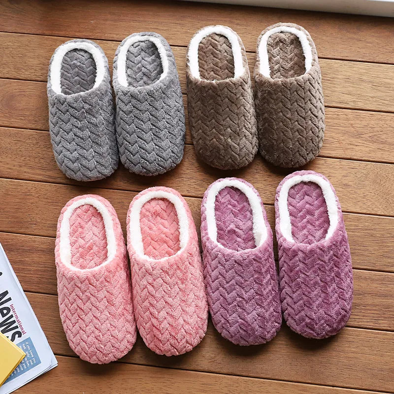 Unisex Fluffy Home Slippers – Cosy & Lightweight Indoor Comfort 🏡✨