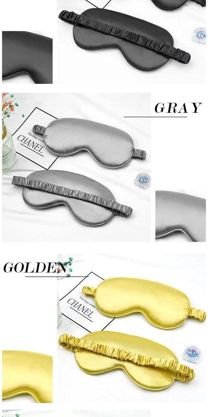 Luxury Imitated Silk Sleep Eye Mask – Ultimate Comfort & Relaxation 😴✨