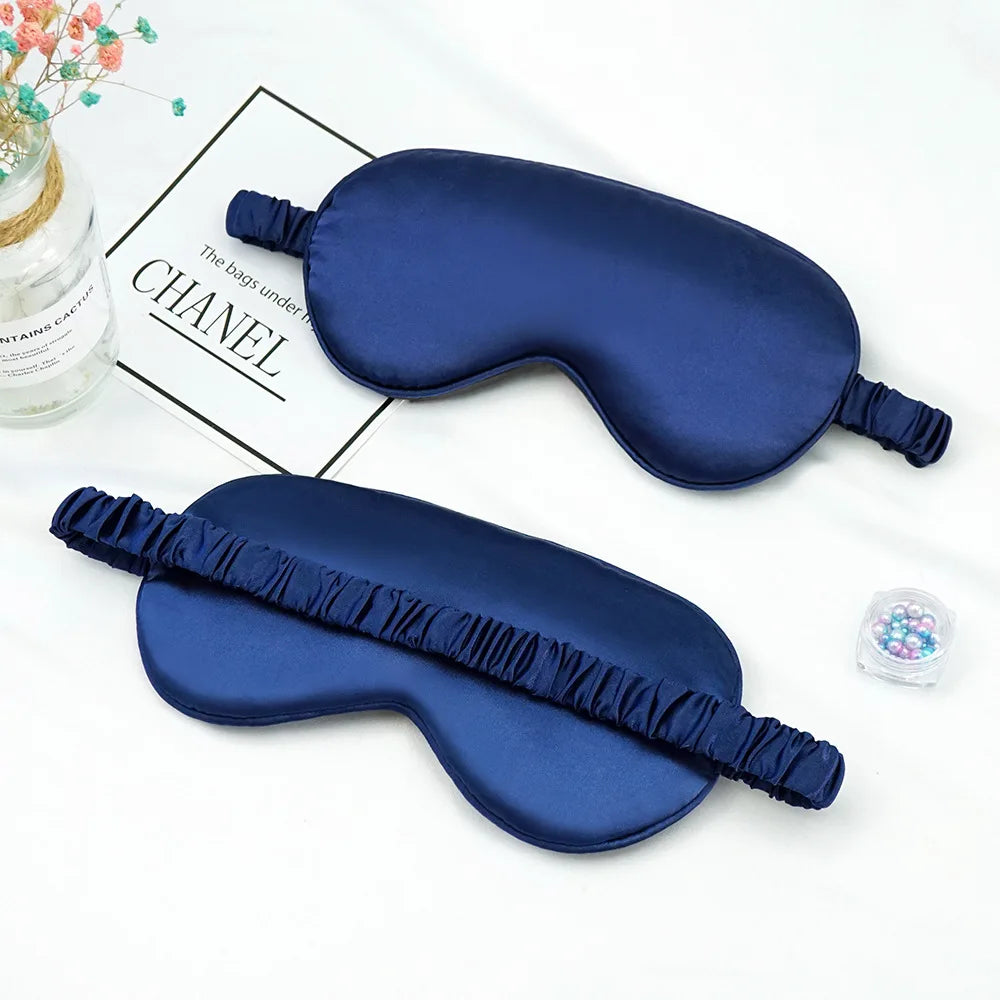 Luxury Imitated Silk Sleep Eye Mask – Ultimate Comfort & Relaxation 😴✨