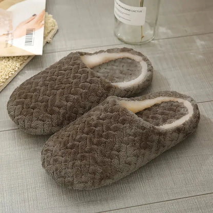 Unisex Fluffy Home Slippers – Cosy & Lightweight Indoor Comfort 🏡✨