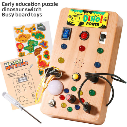 Montessori LED Light Busy Board