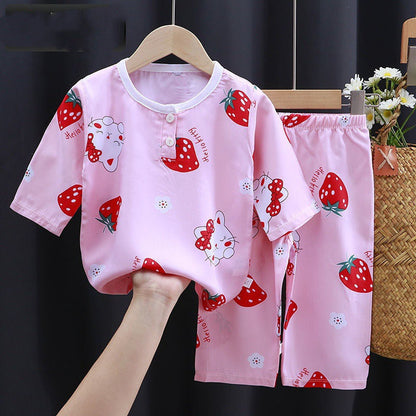 playful summer pajamas