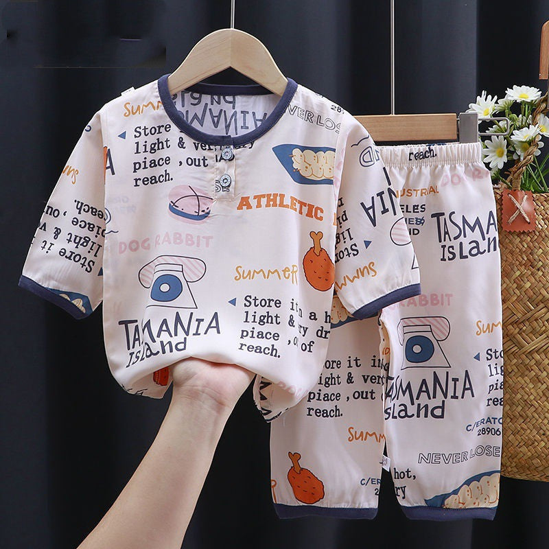 playful summer pajamas