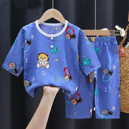 playful summer pajamas