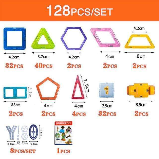 Magnetic Building Blocks DIY Construction Set