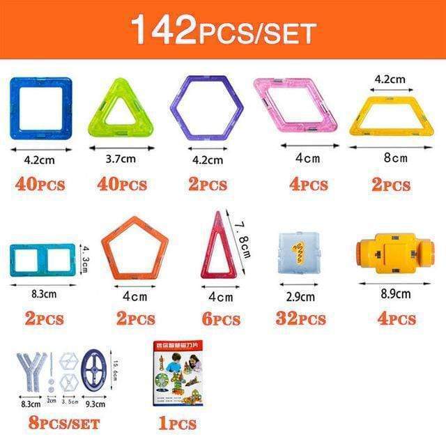 Magnetic Building Blocks DIY Construction Set