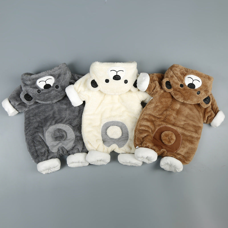 Baby Cotton Hooded Onesie